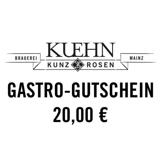 KUEHN Gastro-Gutschein 20 €