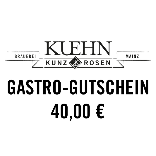 KUEHN Gastro-Gutschein 40 €