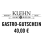 KUEHN Gastro-Gutschein 40 €