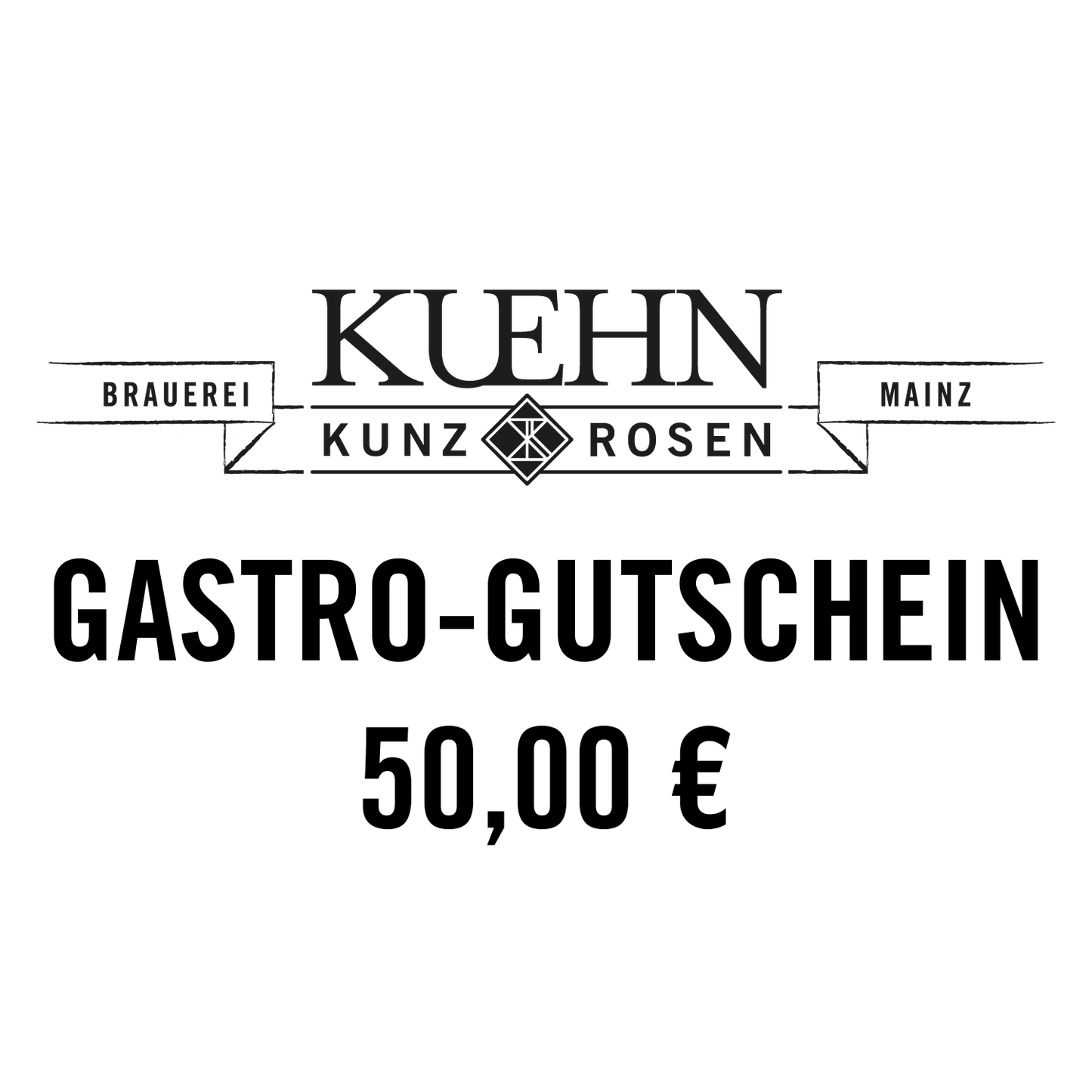 KUEHN Gastro-Gutschein 50 €